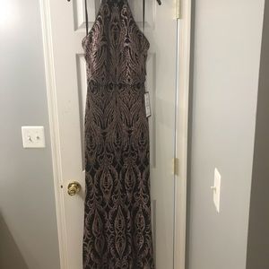 Rosegold Glitter Dress